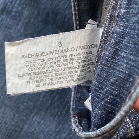 Gloria. Vanderbilt Amanda Womens Stretch Jeans (8) High Waist - Picture 4 of 5